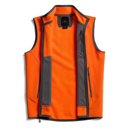ÄRMELLOSE HERREN POLARJACKE SITKA ALPHA - BLAZE ORANGE