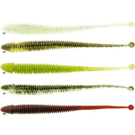 Artificiale Morbida Molix Sator Worm - 15Cm - Pacchetto Di 8