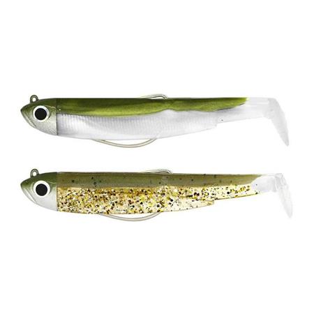 Artificiale Morbida Montata Fiiish Double Combo Black Minnow 90