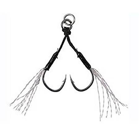 Assistkrog Duo Drag Metal Assist Hook Double - Pakke Med 3