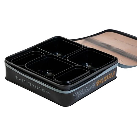 ASTUCCIO PER ESCHE GURU TEAM GURU BAIT SYSTEM CON SCATOLE