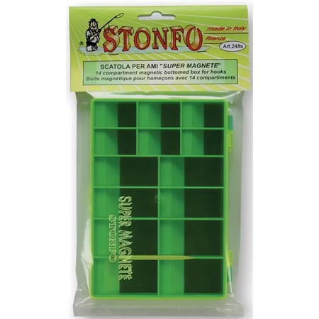 Άθραυστο Μαγνητικό Κουτί Stonfo 14 Θήκεσ