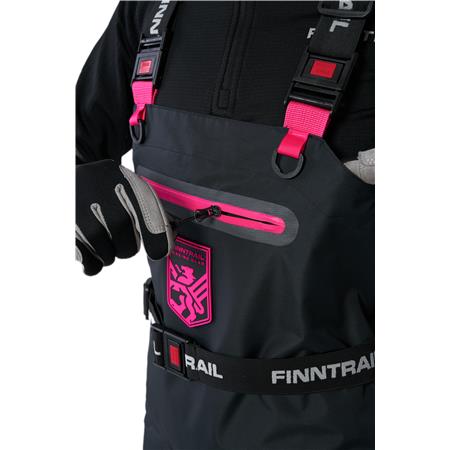 ATMUNGSAKTIVE FRAUEN-STIEFELWADERN FINNTRAIL RACHEL 1520 - GRAPHITE