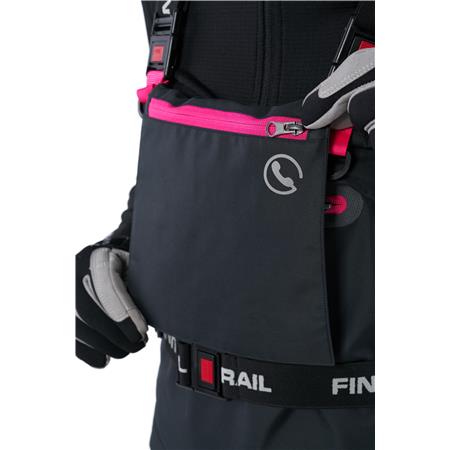 ATMUNGSAKTIVE FRAUEN-STIEFELWADERN FINNTRAIL RACHEL 1520 - GRAPHITE