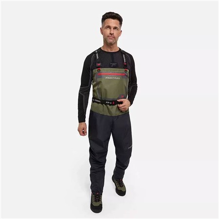 ATMUNGSAKTIVE STOCKING-WATHOSE FINNTRAIL WADEMAN - KHAKI