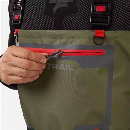 ATMUNGSAKTIVE STOCKING-WATHOSE FINNTRAIL WADEMAN - KHAKI