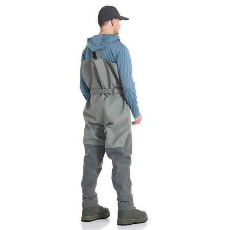 ATMUNGSAKTIVER WATHOSENFUß VISION KOSKI GREY ZIP WADERS