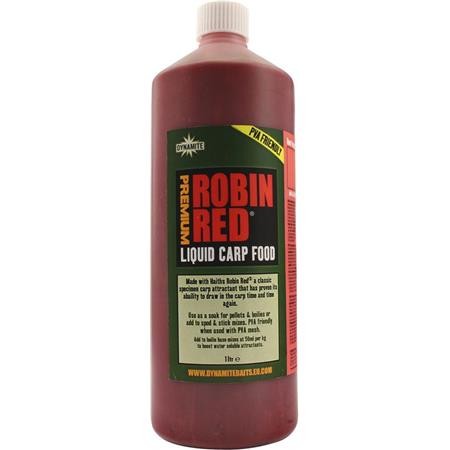 Atraente Líquido Dynamite Baits Carp Food Liquid Robin Red