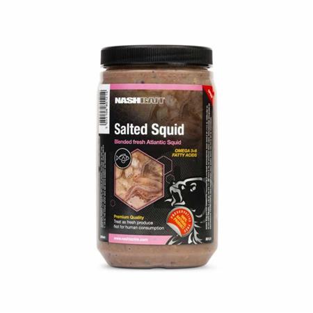 Atraente Líquido Natural Nashbait Salted Squid