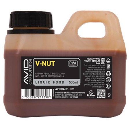 Atrativo Líquido Avid Carp V-Nut Liquid Food