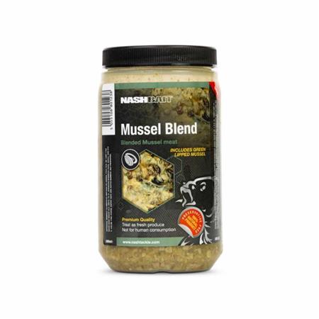 Atrativo Líquido Natural Nashbait Mussel Blend