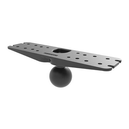 ATTACHE CARAVANE' DEVIENT 'PLATINE BALHOOFD BEVESTIGING CARAVAN'. RAM MOUNTS POUR RA-H4