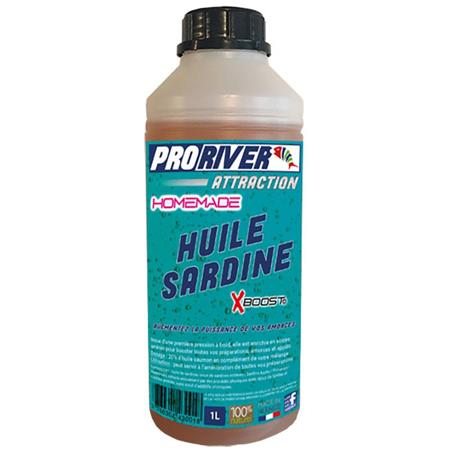 Attractant Liquide Proriver Huile Homemade Sardine