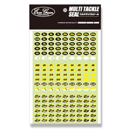 Autocolantes Ever Green Eg Multi Tackle Stickers