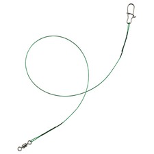 Lot De 3 Avançons Acier – 27 Cm – Résistance 5kg – Pêche Carnassier