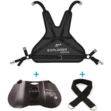 Back Harness Set + Harness Explorer Tackle Tuna-Xl