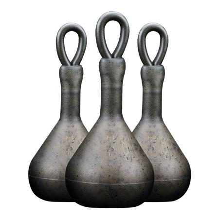 BACK LEAD KORDA INTELLIGENT - PAKKE MED 3