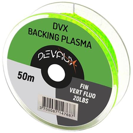 Backing Devaux Dvx Backing Plasma Fin Verde Fluorescente
