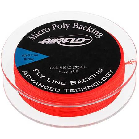 Backing - Orange Airflo Micro Poly Backing