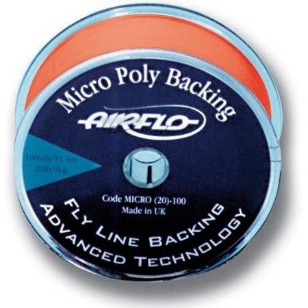 Backing Vlieg Airflo Micro Poly Backing Fluor Oranje