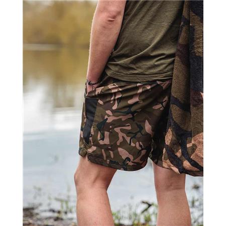 BADESHORTS FÜR MÄNNER FOX BLACK / CAMO LW SWIM SHORTS