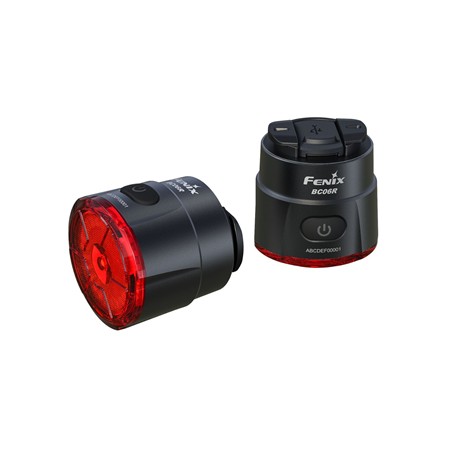 BAGLYGTE TIL CYKEL FENIX BC06R 90 LUMENS