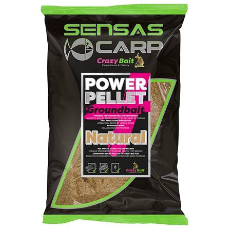 BAIT SENSAS UK POWER PELLET PLUS - 2KG