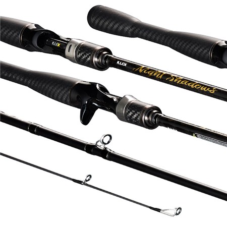BAITCASTING-STANG ILLEX NIGHT SHADOWS B 210 ML-M POWER FINESSE