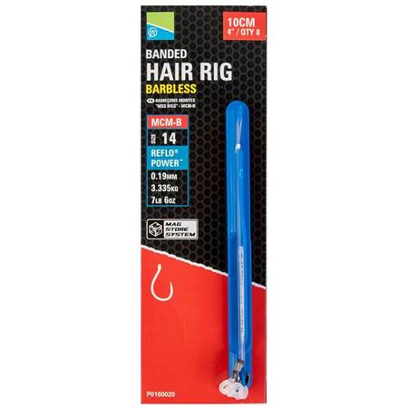 Baixo De Linha Preston Innovations Mcm-B Mag Store Banded Hair Rigs
