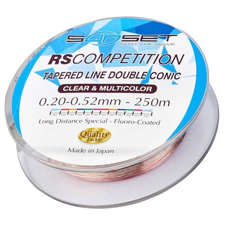 Baixo De Linha Sunset Tapered Line Double Conic Rs Competition 250M