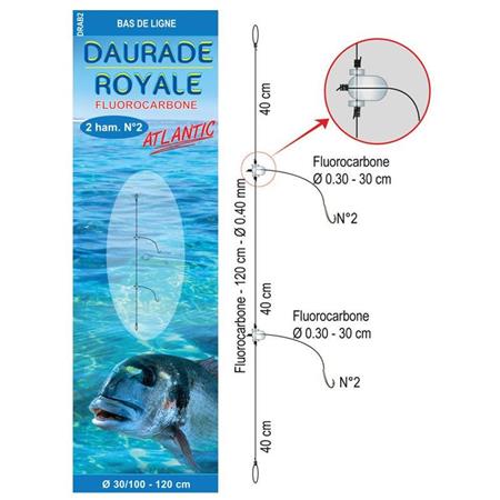 BAJO DE LÍNEA MAR FLASHMER DAURADE ROYALE ATLANTIC
