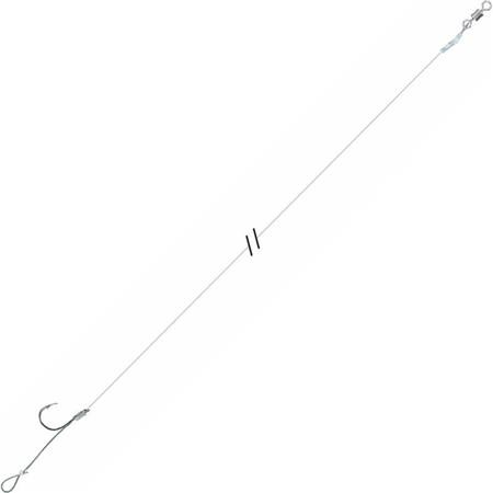 Bajo De Línea Montado Specimen Carpe Cheveu Fluorocarbone S4