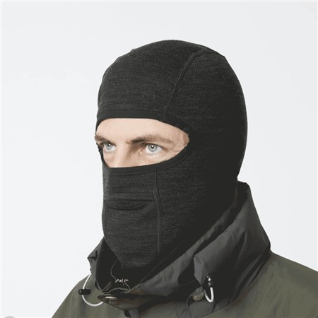 BALACLAVA GEOFF ANDERSON WIZWOOL 300 BALACLAVA - BLACK