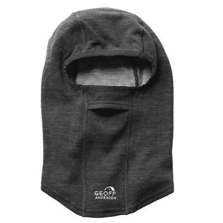 Μπαλακλάβα Geoff Anderson Wizwool 300 Balaclava - Μαύρο