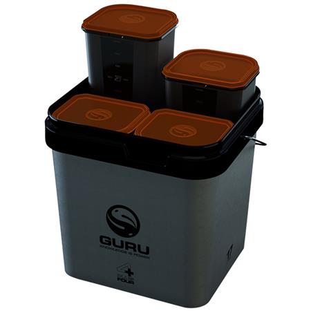 Balde + Compartimentos Guru Plus 4 System