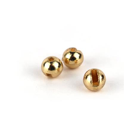 Ball - Gold Textreme Tungsten Slotted Beads - Gold