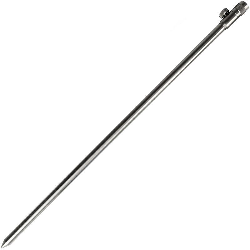 Banksticks x6 Aluminium 50-90cm Carp Standard Ali Bank Sticks Black Rod Rests 