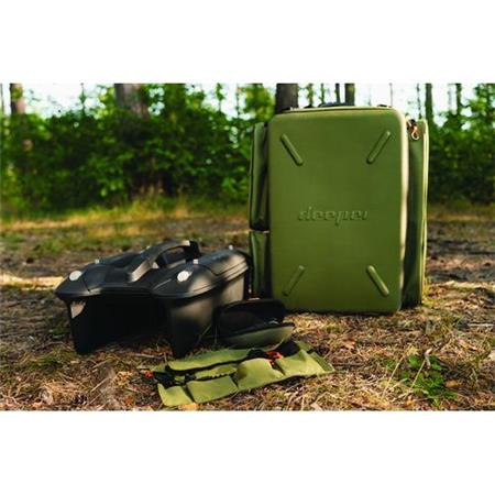 BARCO CEBADOR DEEPER QUEST CON SONDA CHIRP+ GPS INTEGRADA