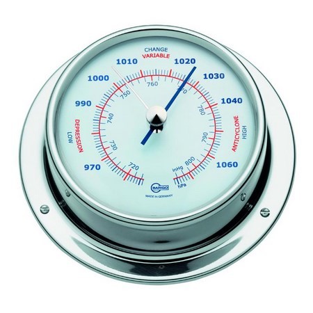 Barómetro Barigo Gamme Sky Navigator 85 Inox Polie