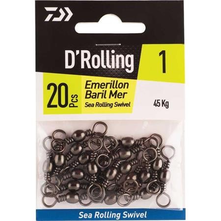 Barrel-Wirbel Daiwa Meer - 20Er Pack