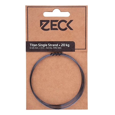 Bas De Ligne Acier Zeck Titan Single Strand