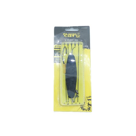 Bas De Ligne Black Cat U-Float Hamecon Simple - N°8/0