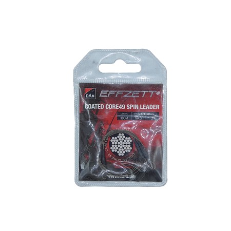 Bas De Ligne Effzett Coated Core49 Spin Leader - M - Par 2
