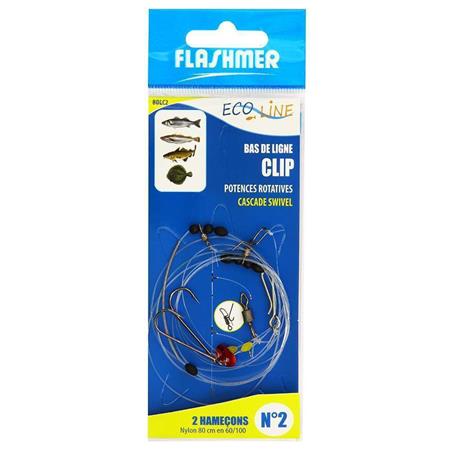 Bas De Ligne Flashmer Ecoline Clip