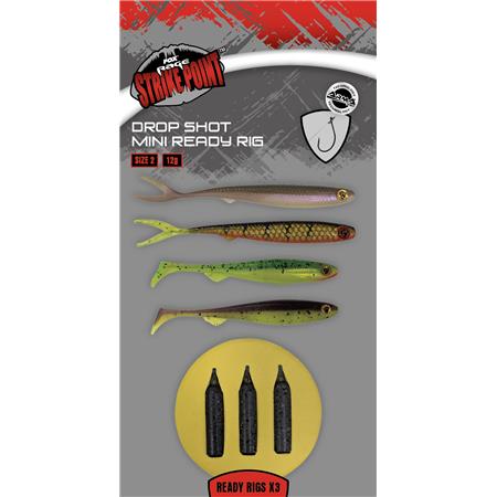 BAS DE LIGNE FOX RAGE DROP SHOT MICRO READY RIG