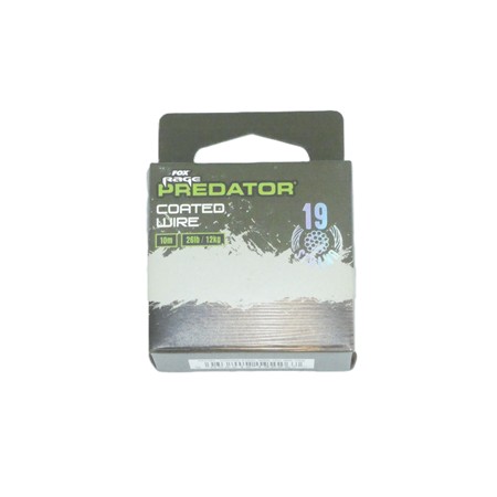 Bas De Ligne Fox Rage Predator 19Stand Coated Wire 10M - 26Lb/12Kg