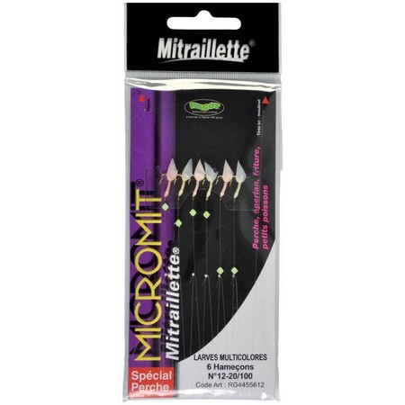 Bas De Ligne Raglou Phosporescent 4 Hameçons N°2 Pêche En Mer RAGOT