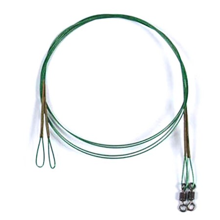 Bas De Ligne Mivardi Wire Leader With Swivel And Loop