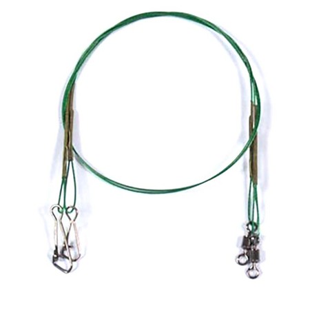 Bas De Ligne Mivardi Wire Leader With Swivel And Snap Swivel