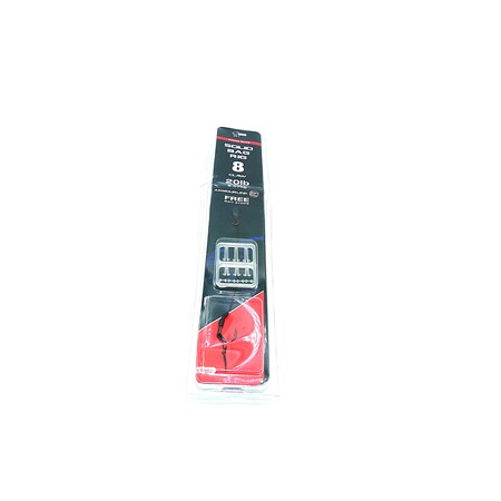Bas De Ligne Monté Nash Solid Bag Rig Micro Barbed - N°8
